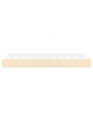 Materasso a Molle Insacchettate Crema 90x200x20 cm