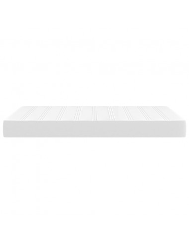 Materasso a Molle Bianco 120x200x20 cm in Similpelle