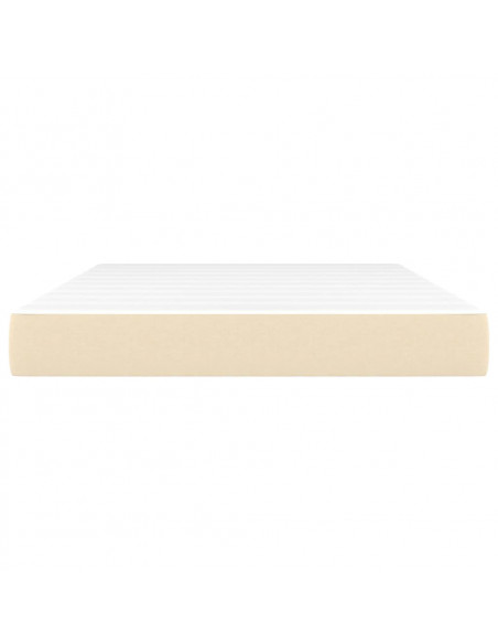 Materasso a Molle Insacchettate Crema 140x200x20 cm