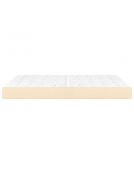 Materasso a Molle Insacchettate Crema 140x200x20 cm