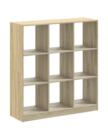Libreria Rovere Sonoma 102x32x108 cm in Legno Multistrato