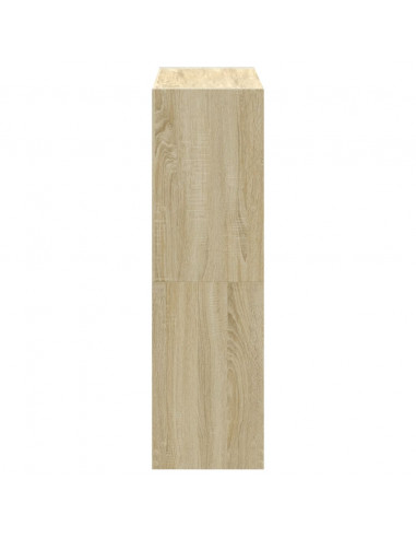 Libreria Rovere Sonoma 102x32x108 cm in Legno Multistrato