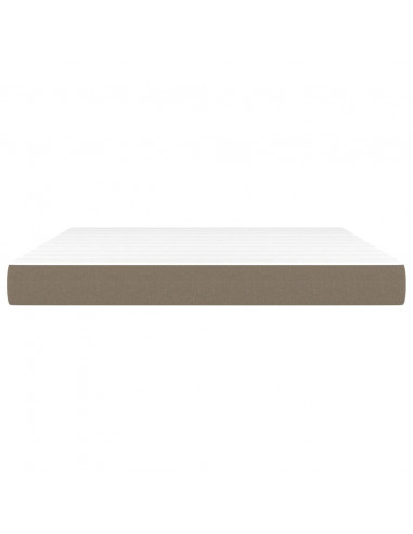 Materasso a Molle Insacchettate Grigio Tortora 160x200x20 cm