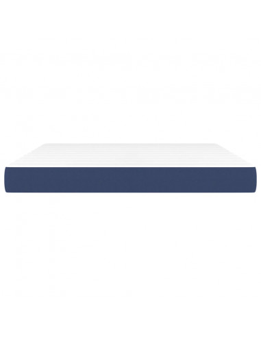 Materasso a Molle Insacchettate Blu 180x200x20 cm in Tessuto