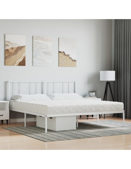 Materasso in Schiuma Bianco 180x200 cm Durezza H2 H3