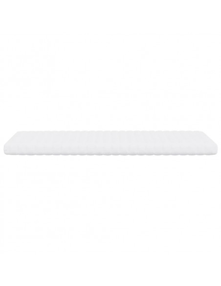 Materasso in Schiuma Bianco 80x200 cm 7 Zone Durezza 20 ILD