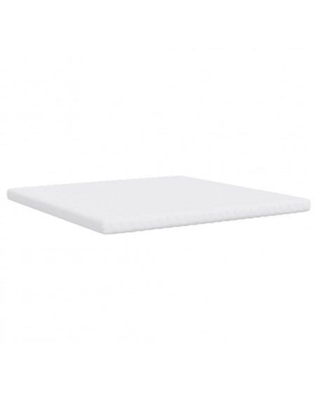 Materasso in Schiuma Bianco 200x200 cm 7 Zone Durezza 20 ILD