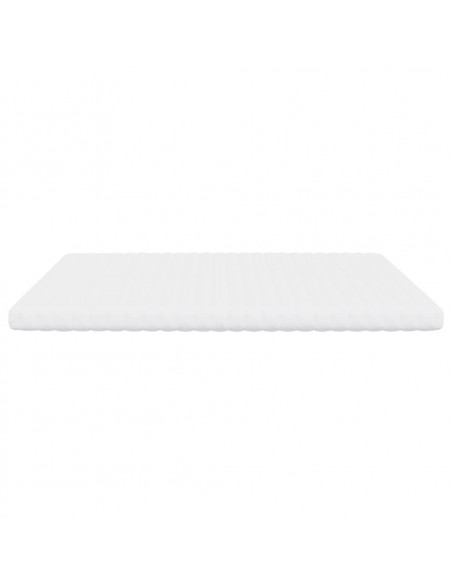 Materasso in Schiuma Bianco 200x200 cm 7 Zone Durezza 20 ILD