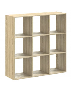 Libreria Rovere Sonoma 102x32x102 cm in Legno Multistrato 2