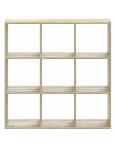 Libreria Rovere Sonoma 102x32x102 cm in Legno Multistrato