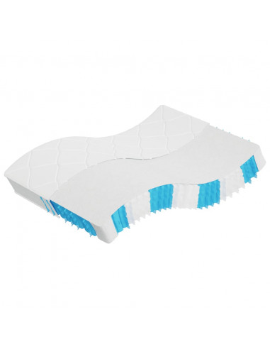 Materasso a Molle Insacchettate Medio Rigido 140x190 cm