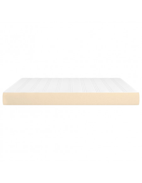 Materasso a Molle Insacchettate Crema 160x200x20 cm