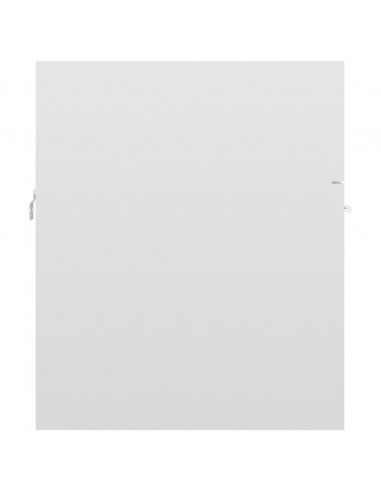 Mobile Sottolavabo Bianco Lucido 41x38,5x46cm Legno Multistrato