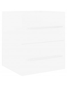 Mobile Lavabo Bianco 41x38,5x48 cm in Legno Multistrato 2