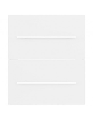 Mobile Lavabo Bianco 41x38,5x48 cm in Legno Multistrato