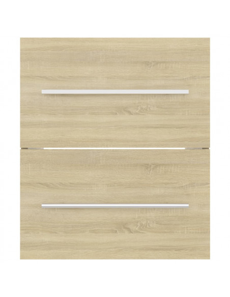 Mobile Lavabo Rovere Sonoma 41x38,5x48 cm in Legno Multistrato