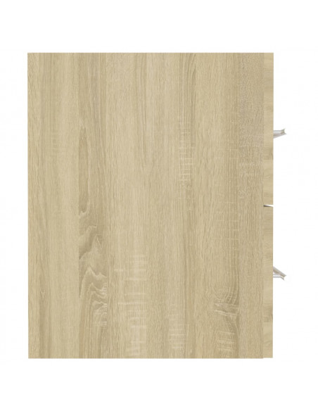 Mobile Lavabo Rovere Sonoma 41x38,5x48 cm in Legno Multistrato