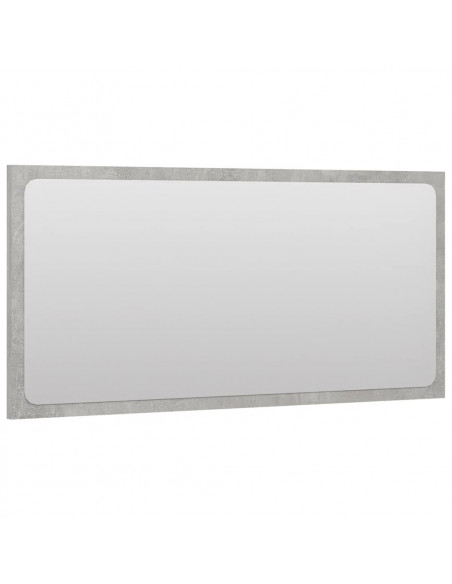 Set Mobili da Bagno Grigio Cemento in Truciolato