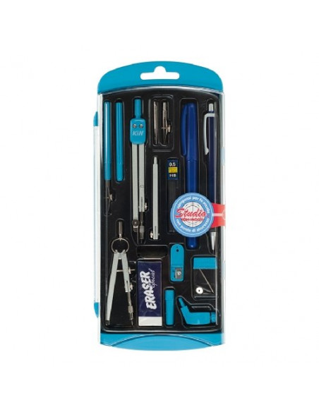 Set compasso Koh I Noor HD8216 16 Pz Assortito