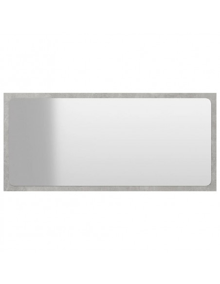 Set Mobili da Bagno Grigio Cemento in Truciolato