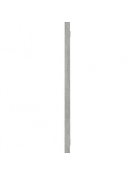 Set Mobili da Bagno Grigio Cemento in Truciolato