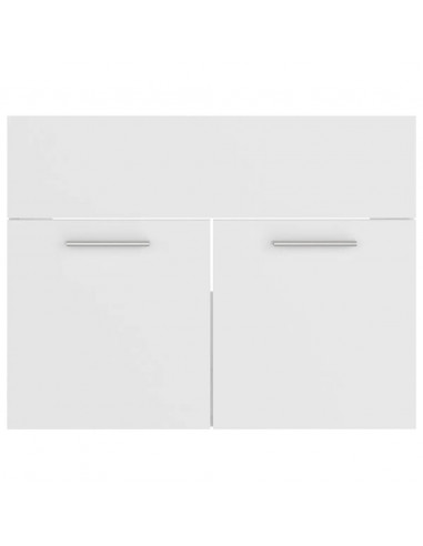 Set Mobili da Bagno Bianco in Truciolato