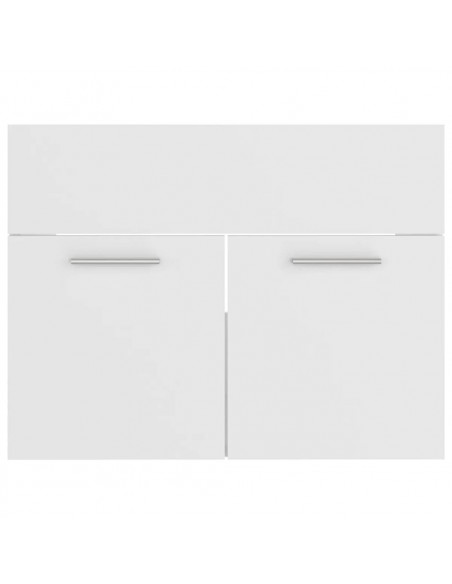 Set Mobili da Bagno Bianco in Truciolato