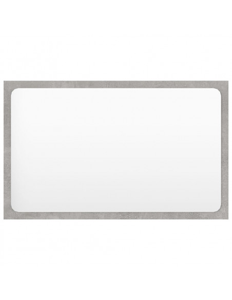 Set Mobili da Bagno Grigio Cemento in Truciolato