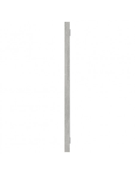 Set Mobili da Bagno Grigio Cemento in Truciolato