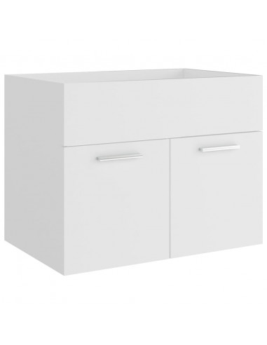 Set Mobili da Bagno Bianco in Truciolato