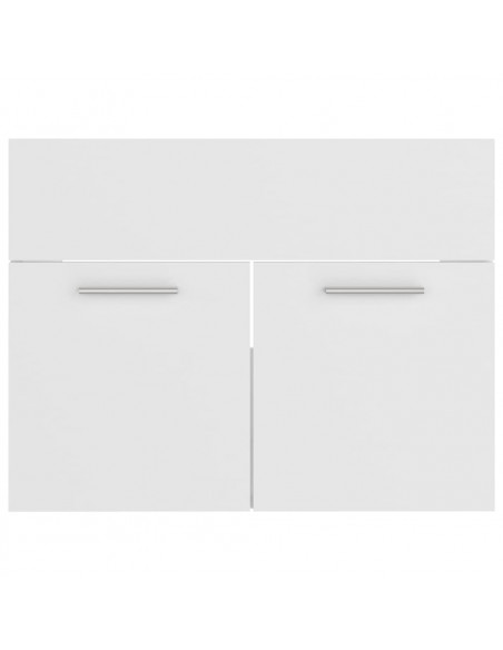 Set Mobili da Bagno Bianco in Truciolato