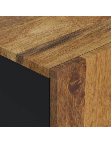 Mobile da Bagno 38x33x58 cm in Legno Massello di Mango