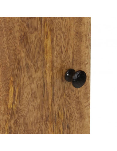 Mobile da Bagno 38x33x58 cm in Legno Massello di Mango