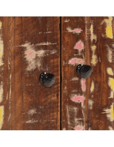 Mobile Lavabo 62x33x58 cm Legno Massello Recupero e Multistrato