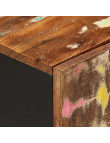 Mobile Lavabo 62x33x58 cm Legno Massello Recupero e Multistrato