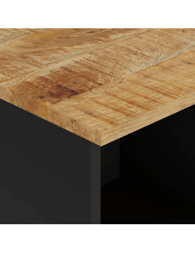 Mobile da Bagno 38x33x160 cm in Legno Massello di Mango