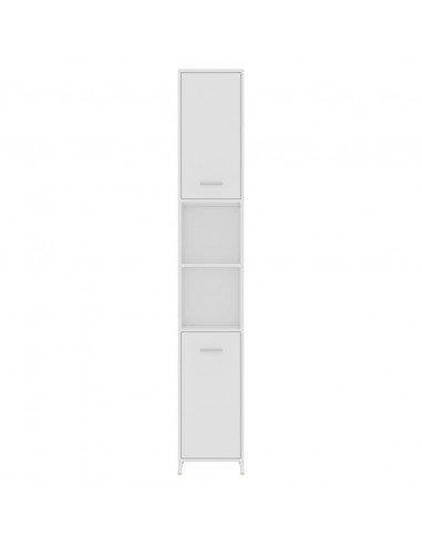 Set Mobili da Bagno 4 pz Bianco