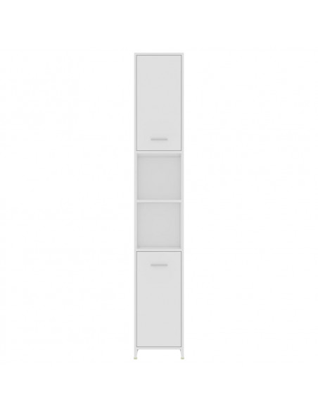 Set Mobili da Bagno 4 pz Bianco