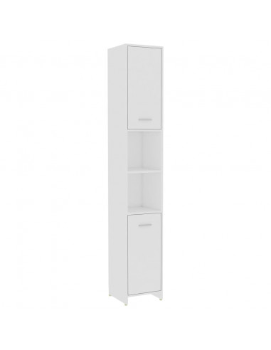 Set Mobili da Bagno 4 pz Bianco