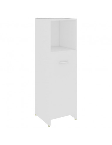 Set Mobili da Bagno 4 pz Bianco