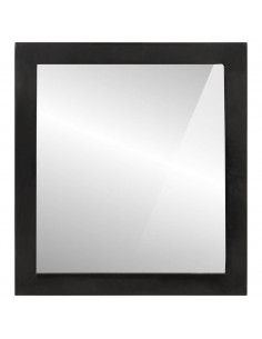 Specchio da Bagno 55x1x60 cm in Vetro e Legno Massello di Mango 2