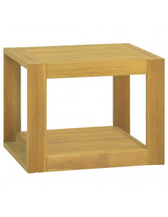 Mobile da Bagno a Parete 45x45x35 cm in Legno Massello di Teak 2