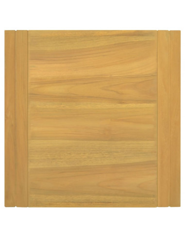 Mobile da Bagno a Parete 45x45x35 cm in Legno Massello di Teak