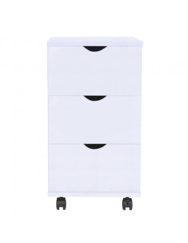 Cassettiera 33x45x60 cm Bianca