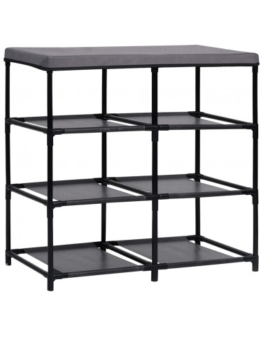 Armadietto con 6 Cassetti 55x29x55 cm Grigio in Acciaio