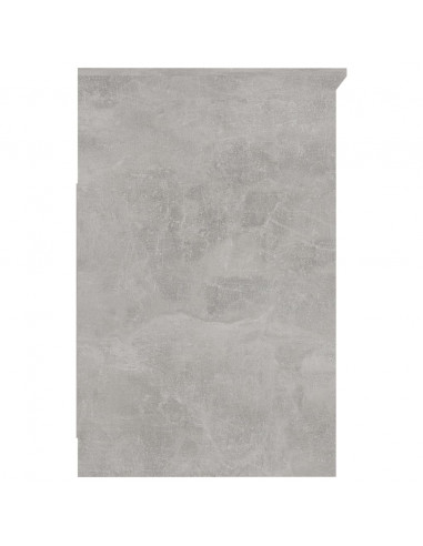 Cassettiera Grigio Cemento 40x50x76 cm in Legno Multistrato