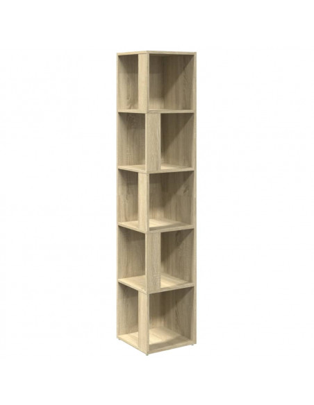 Armadio Angolare Rovere Sonoma 33x33x164,5 cm in Truciolato