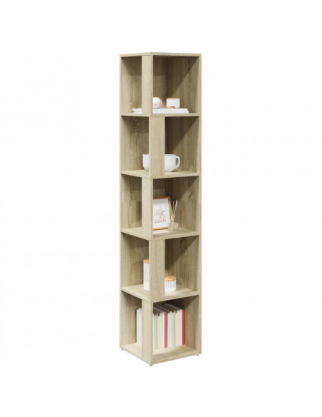 Armadio Angolare Rovere Sonoma 33x33x164,5 cm in Truciolato