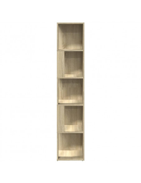 Armadio Angolare Rovere Sonoma 33x33x164,5 cm in Truciolato