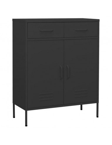 Armadietto Antracite 80x35x101,5 cm in Acciaio